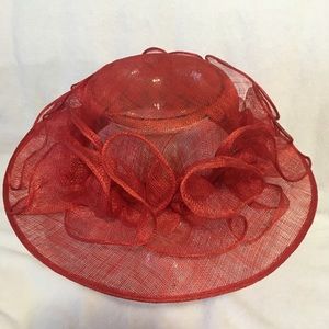 Facinic  Red Formal hat